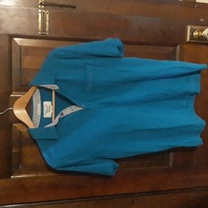 Mens original penguin brand blue polo NWOT.